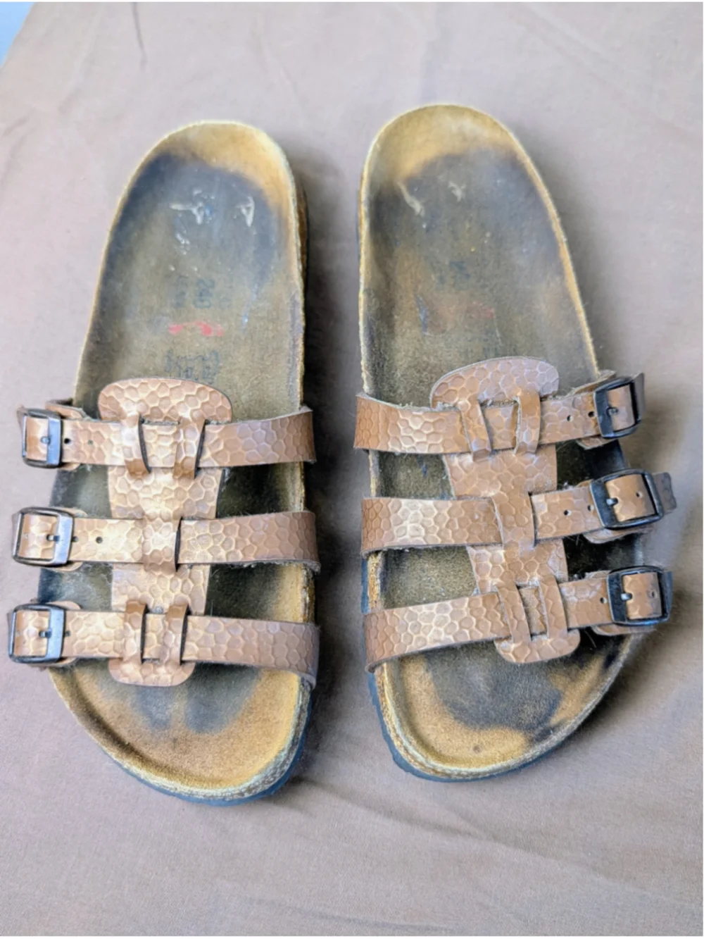 Birkenstock Birki's Xenia Convertible Strappy Sandals EU 37 US 6 6.5 Leather
